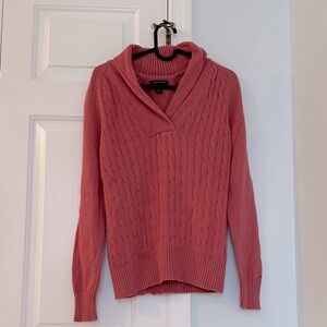 Tommy Hilfiger Women's Cowl Neck Sweater in Pink